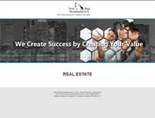 Tablet Screenshot of nextstepinvests.com